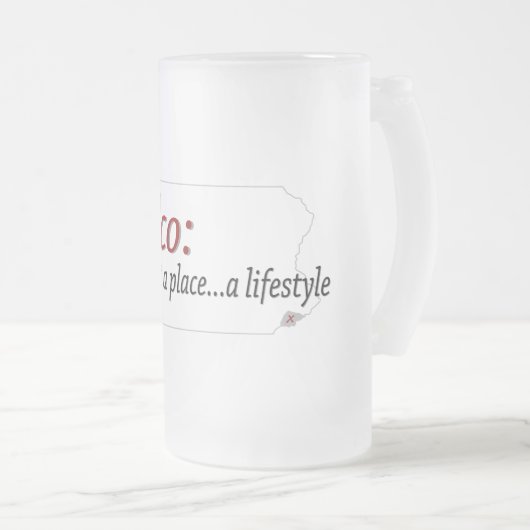 Ornament Matglas Bierpul (Voorkant rechts)