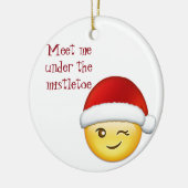 ORNAMENT ***MEET ME ONDER DE MISTLETOE*** (Links)