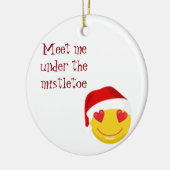 ORNAMENT ***MEET ME ONDER DE MISTLETOE** (Links)