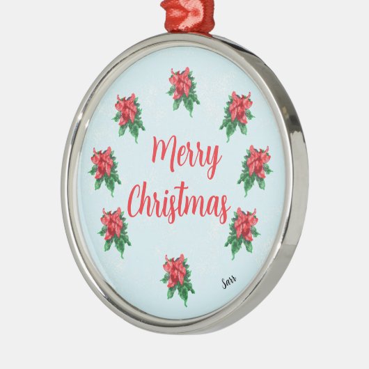 Ornament : Merry Christmas   (Links)