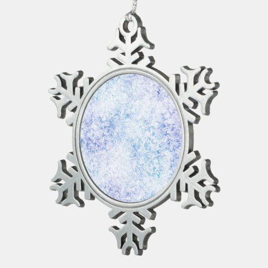 Ornament met blauwe vorstpinda's (Rechts)