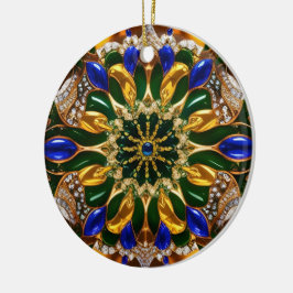 Ornament met Brazilië Kleuren Design