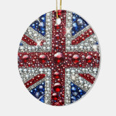 Ornament met Britse kleuren Design (Links)