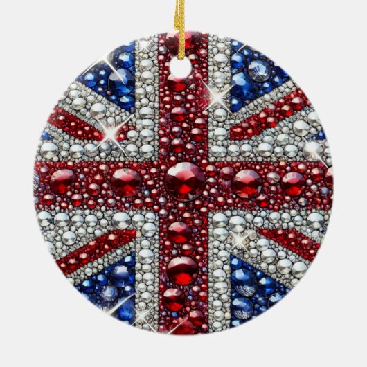 Ornament met Britse kleuren Design (Achterkant)