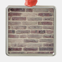 Ornament met bruine Brick-keramiek