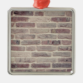 Ornament met bruine Brick-keramiek