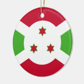 Ornament met Burundese vlag (Links)
