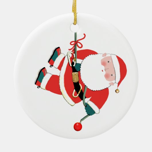 Ornament met cadeautjes voor rotsklimmen (Achterkant)