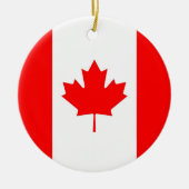 Ornament met Canadese vlag (Voorkant)