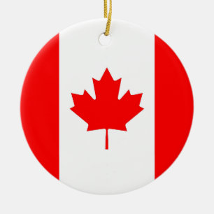 Ornament met Canadese vlag