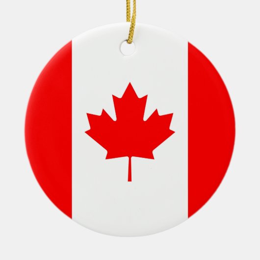 Ornament met Canadese vlag (Voorkant)