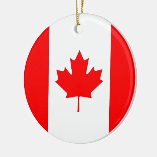 Ornament met Canadese vlag (Links)