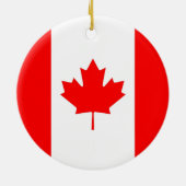 Ornament met Canadese vlag (Achterkant)