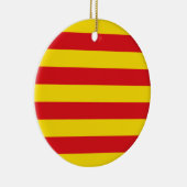 Ornament met Catalaanse vlag (Rechts)