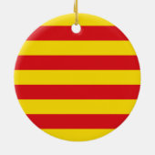 Ornament met Catalaanse vlag (Achterkant)