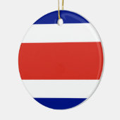 Ornament met Costa Ricaanse vlag (Links)
