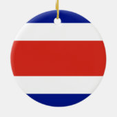 Ornament met Costa Ricaanse vlag (Achterkant)