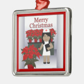 Ornament met de kerstakerpremie voor luiers 1 (Links)