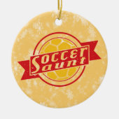 Ornament met de kerstboom van de Voetbal, Voetbal  (Voorkant)