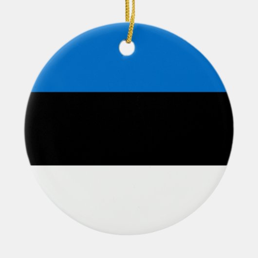 Ornament met de vlag van Estland (Voorkant)
