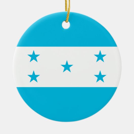 Ornament met de vlag van Honduras (Voorkant)