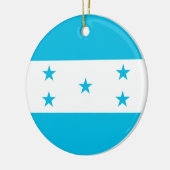 Ornament met de vlag van Honduras (Links)