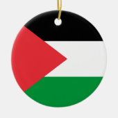 Ornament met de vlag van Palestina (Voorkant)