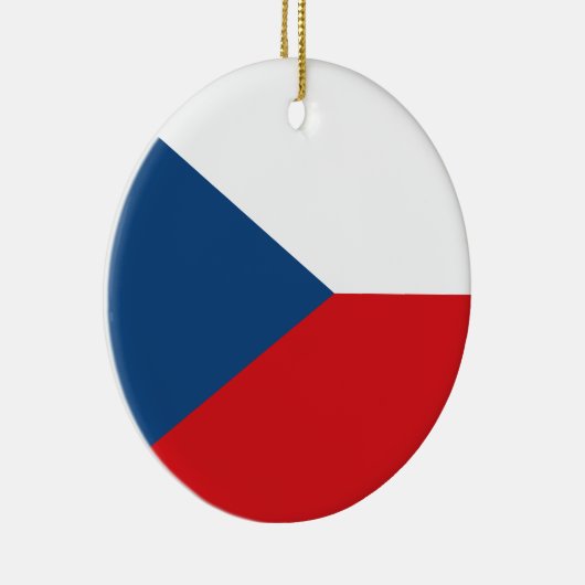 Ornament met de vlag van Tsjechië (Rechts)