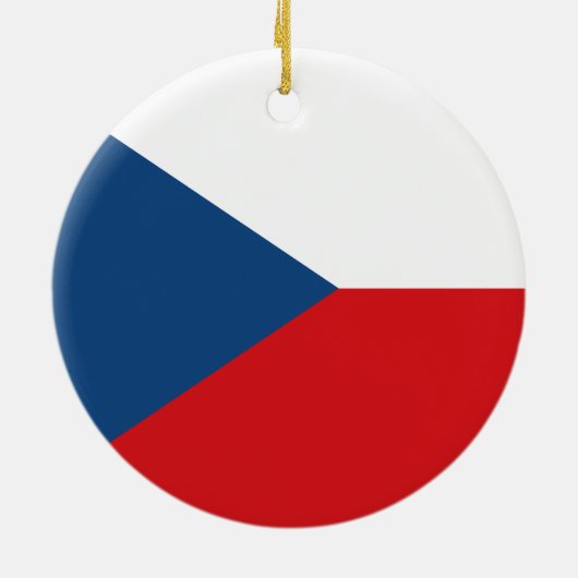 Ornament met de vlag van Tsjechië (Achterkant)