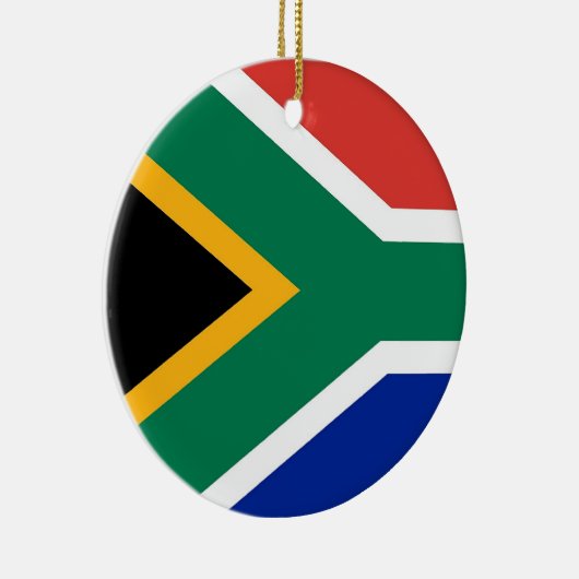 Ornament met de vlag van Zuid-Afrika (Rechts)
