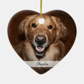 Ornament met dubbele Afbeeldingen kerstbomen (Achterkant)