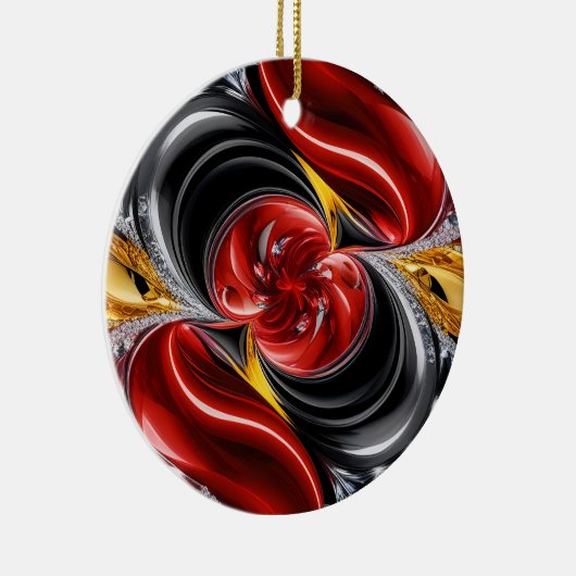 Ornament met Duitse kleuren Design (Rechts)