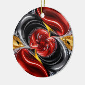 Ornament met Duitse kleuren Design (Links)