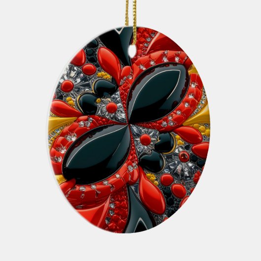 Ornament met Duitsland Kleuren Design (Rechts)