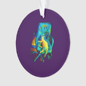 ORNAMENT MET EEN CAT ART DESIGN (voorkant)