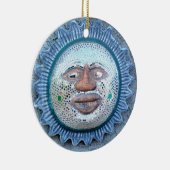 ornament met een grappig zonnetje (Rechts)