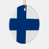 Ornament met Finse vlag (Rechts)