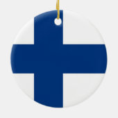 Ornament met Finse vlag (Achterkant)