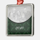 Ornament met gepolijst feestdag - Premium Square (Links)