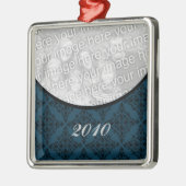 Ornament met gepolijst feestdag - Premium Square (Links)