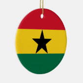 Ornament met Ghanese vlag (Rechts)