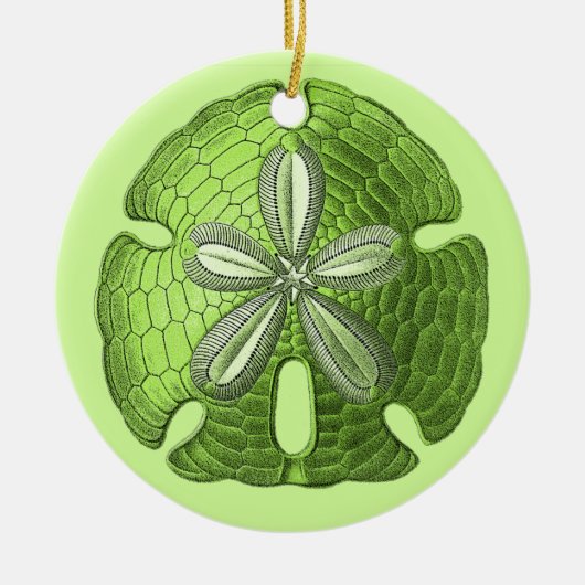 Ornament met groene zandband (Voorkant)