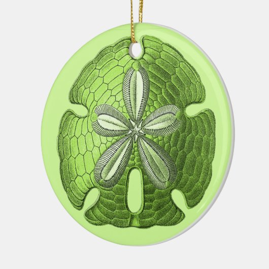 Ornament met groene zandband (Links)
