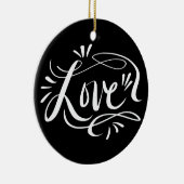 Ornament met hand breedtekicht voor kerstboomgebli (Rechts)