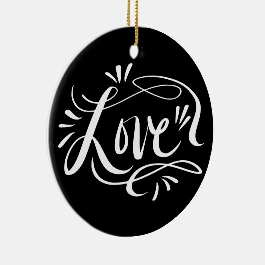 Ornament met hand breedtekicht voor kerstboomgebli (Rechts)