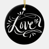 Ornament met hand breedtekicht voor kerstboomgebli (Voorkant)