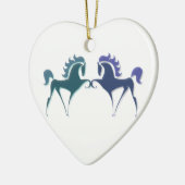 Ornament met hoge uitzetpaarden (Links)