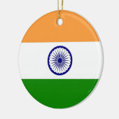 Ornament met Indiase vlag (Links)