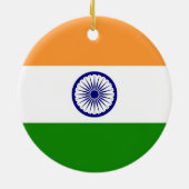 Ornament met Indiase vlag (Achterkant)