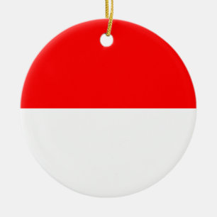 Ornament met Indonesische vlag